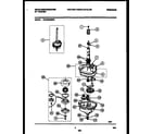 White-Westinghouse WWX223RBW0 transmission parts diagram