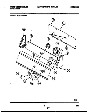 Console and control parts