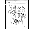 White-Westinghouse WWX433RBW0 cabinet parts diagram