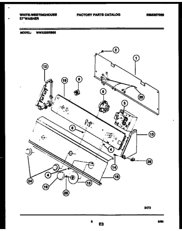Console and control parts