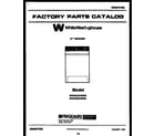 White-Westinghouse WWX443YBD0  diagram