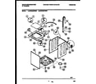 White-Westinghouse WWX233YBD0 cabinet parts diagram
