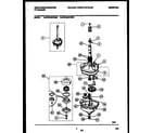 White-Westinghouse WWX233YBD0 transmission parts diagram