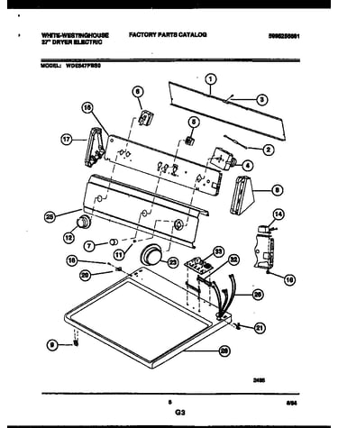 Console and control parts