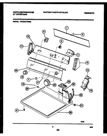 Console and control parts