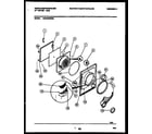 White-Westinghouse WDG336RBSD0 door parts diagram