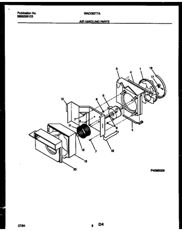 Air handling parts