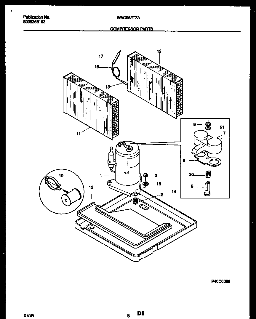 Compressor parts