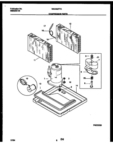 Compressor parts