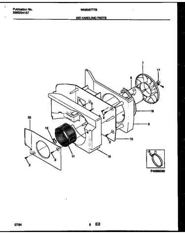 Air handling parts