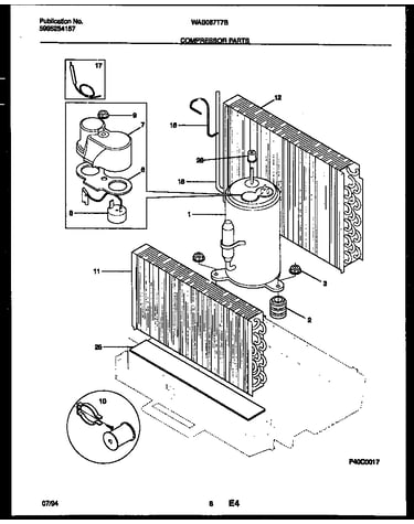 Compressor parts