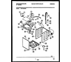 White-Westinghouse WWX123RBW0 cabinet parts diagram