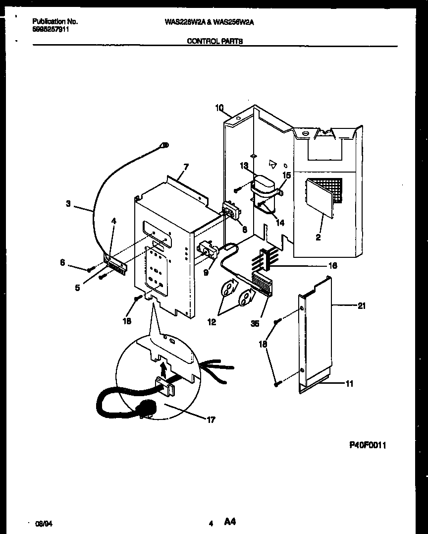 Control parts
