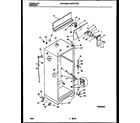White-Westinghouse WRT21FGAZ1 cabinet parts diagram