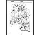 White-Westinghouse WRT21BGAD1 ice maker and installation parts diagram