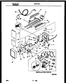 Ice maker and installation parts