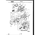 White-Westinghouse WRT21FGAZ1 ice maker and installation parts diagram