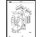 White-Westinghouse WRT21QRBD0 cabinet parts diagram