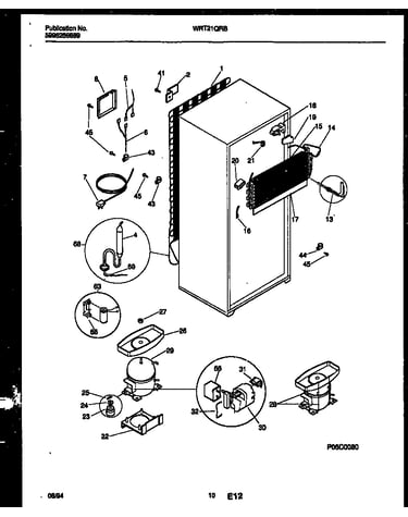 System and automatic defrost parts