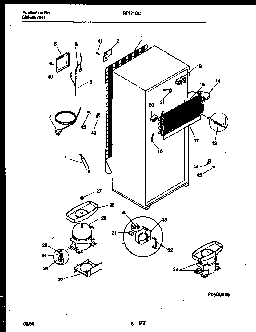 SYSTEM AND AUTOMATIC DEFROST PARTS