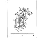 Kelvinator TSK206EN0T cabinet parts diagram