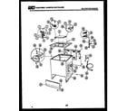 Kelvinator AW700C0D cabinet parts diagram