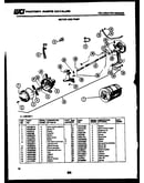 Motor and pump