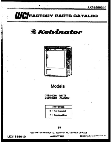 Parts diagram