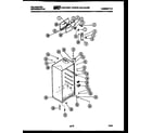 Kelvinator TPK140EN0D cabinet parts diagram