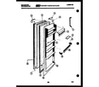 Kelvinator FSK190AN5W door parts diagram