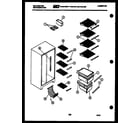 Kelvinator FSK190EN0D shelves and supports diagram