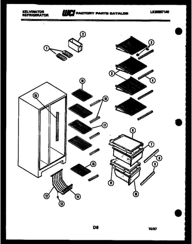 Shelves and supports