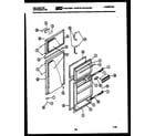 Kelvinator TGK180AN7D door parts diagram