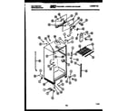 Kelvinator TGK180AN7V cabinet parts diagram