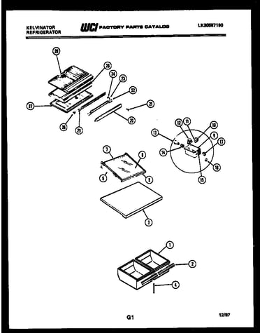 Shelves and supports