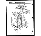Kelvinator TMK160EN0T cabinet parts diagram