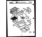 Kelvinator TMK160EN0D shelves and supports diagram