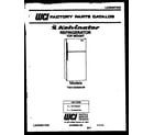 Kelvinator TSX120EN0D cover page diagram