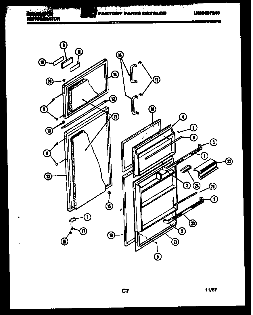 Door parts
