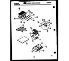 Kelvinator TSK180EN0V racks and trays diagram