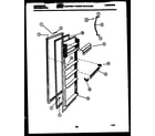 Kelvinator FPK190EN1D refrigerator door parts diagram