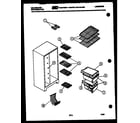 Kelvinator FPK190EN1T racks and trays diagram