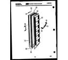 Kelvinator FPK190AN5W freezer door parts diagram