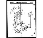 Kelvinator FPK190AN5T cabinet parts diagram