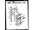 Kelvinator TPK160BN4D door parts diagram