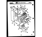 Kelvinator TPK160BN3W cabinet parts diagram