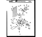 Kelvinator AMK175EN1V system and automatic defrost parts diagram