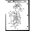 Kelvinator TSK140EN1F cabinet parts diagram