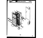 Kelvinator UFP193EM1W door parts diagram
