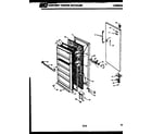 Kelvinator UFS157DN2W door parts diagram